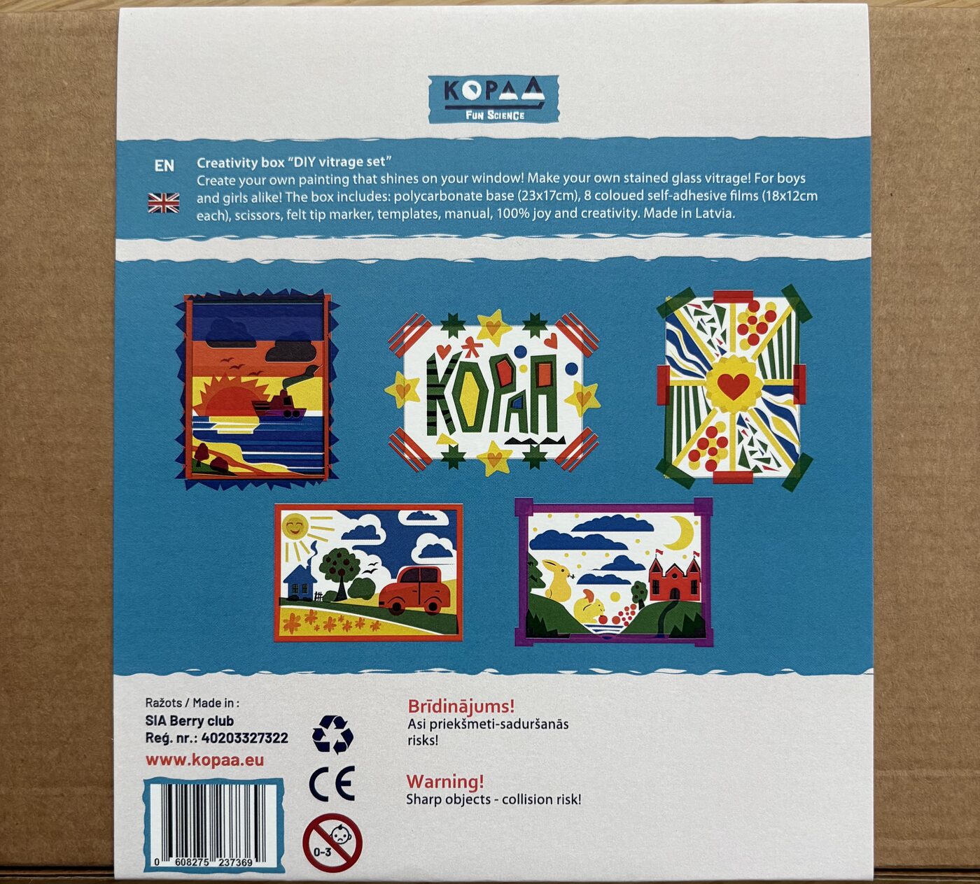 Langų vitražų rinkinys