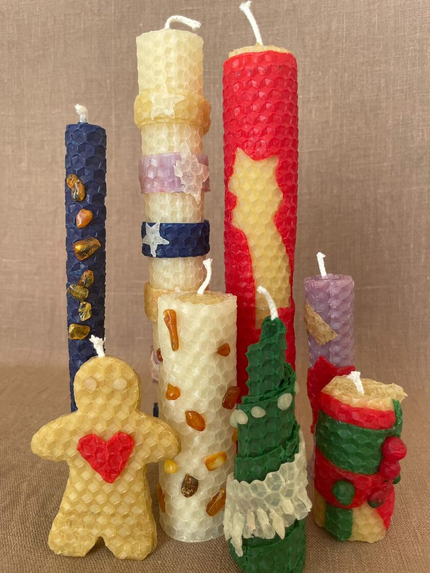 Žvakių ir žvakidžių gamybos rinkinys „Natūrali šviesa“. NAUJIENA!!!