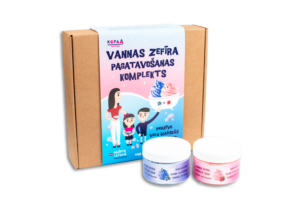 Vonios zefyro gamybos rinkinys