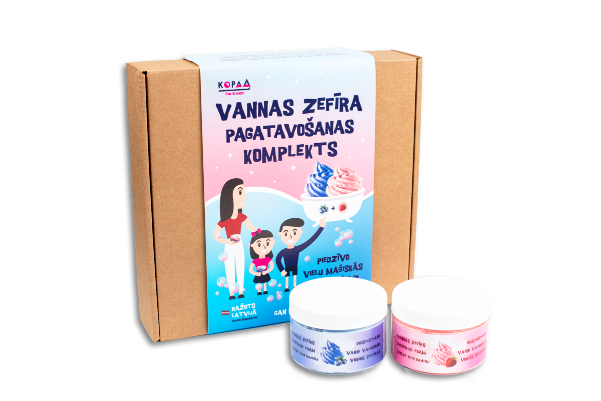 Vonios zefyro gamybos rinkinys